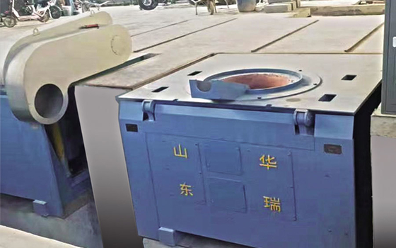 Forno di fusione a induzione completo e sicuro per alluminio di prima classe