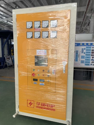 Forno di fusione metalli IGBT con torre di raffreddamento chiusa - Risparmio energetico del 15-20%