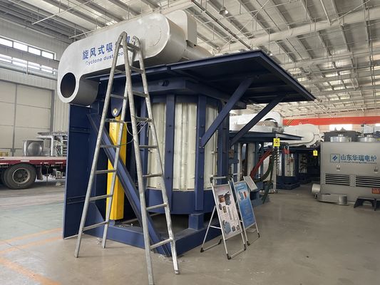 Forno di fusione del ferro a rapida velocità di fusione con trasferimento di calore ad alta efficienza e temperatura di esercizio fino a 1600°C