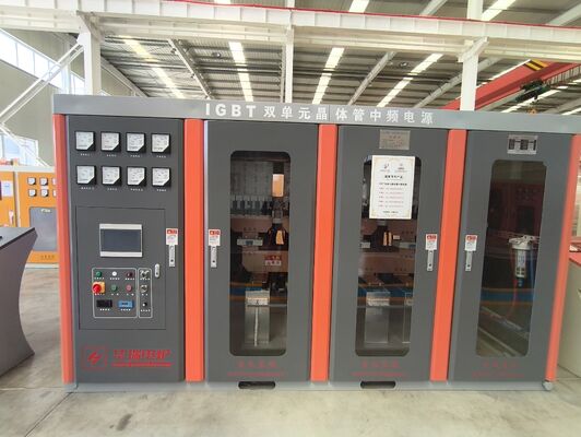 Alimentatore per forni a induzione a media frequenza IGBT a basso consumo energetico, rapida velocità di fusione dei metalli e risparmio energetico del 20%